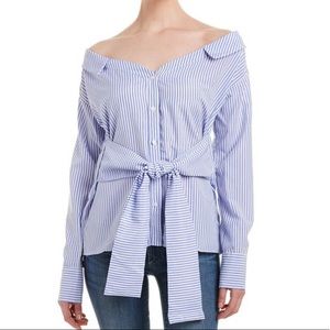 English Factory Off the shoulder shirt